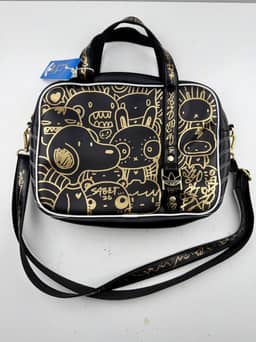 Snoozy x Blue Alien Bunny 2026 Sabet Hand-Painted Bag — thumbnail 1