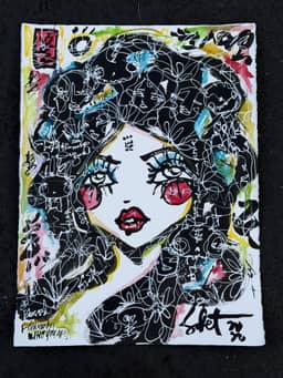 A Long Time Coming 2026 Sabet 22" x 33" Original — thumbnail 1