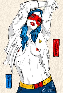 Lucky Ultra 2021 Sabet 13" x 19" Signed Print