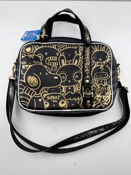 Snoozy x Blue Alien Bunny 2026 Sabet Hand-Painted Bag
