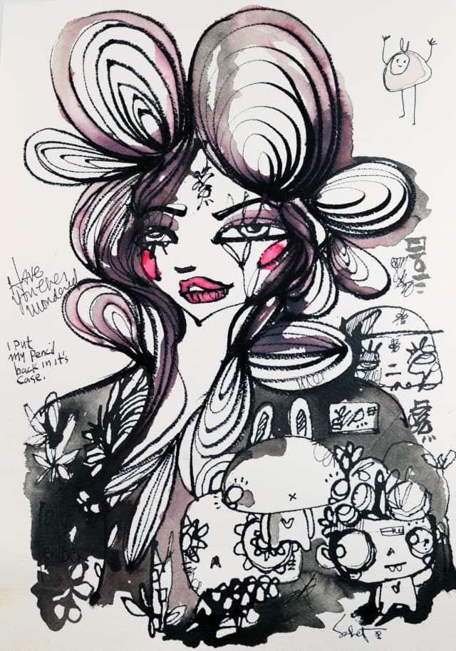 Wondered 2026 Sabet | Kokoro Collection Signed Print