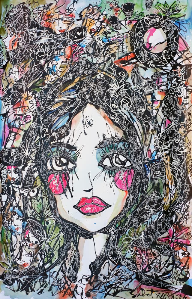 Complex love 2026 Sabet 12" x 18" Gallery Canvas