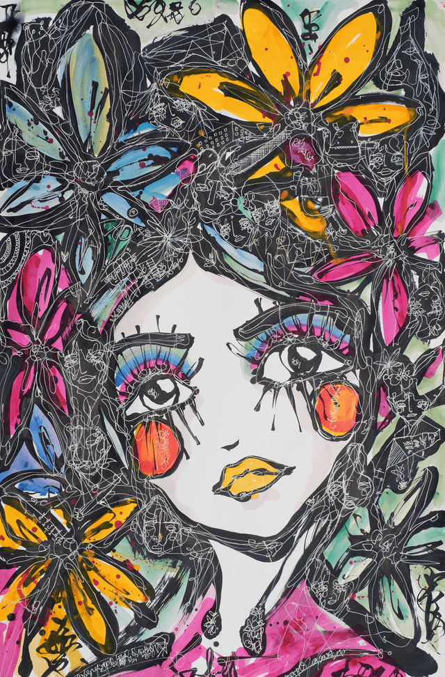 Sweet Heart 2026 Sabet 12" x 18" Giclée