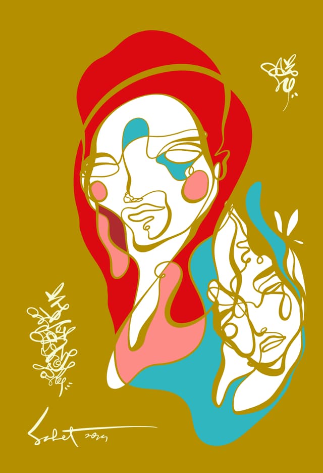 Theexperience 2026 Sabet 12" x 18" Giclée