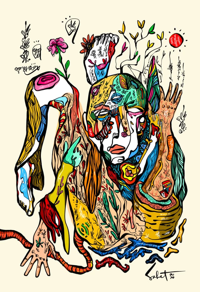 Dragon Heart 2026 Sabet 12" x 18" Giclée