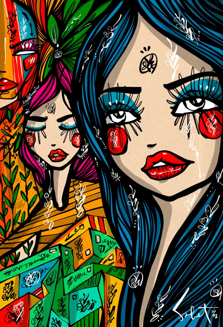 Elation 2026 Sabet 20" x 30" Gallery Canvas