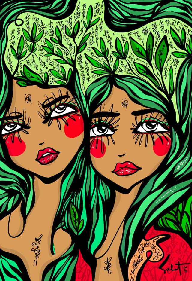 Green hearts