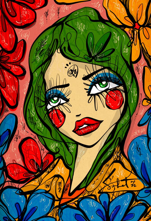 Leafy Dreams 2026 Sabet 20" x 30" Gallery Canvas