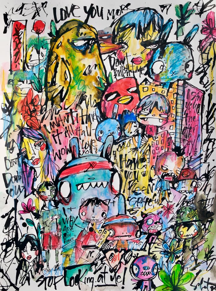Love You More 2026 Sabet 12" x 18" Giclée