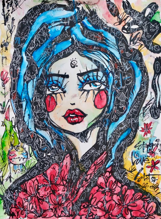 Stronger in Love 2026 Sabet 12" x 18" Giclée