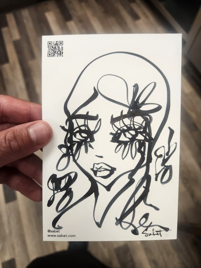 Personal sketch 2026 Sabet