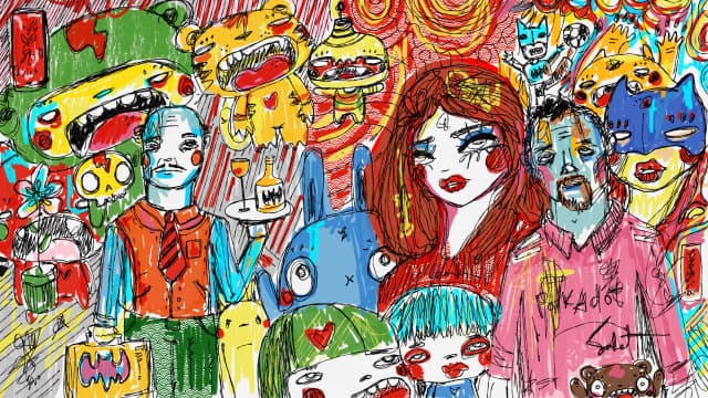 Dreamers Dream 2026 Sabet Mixed Media Original 1/1