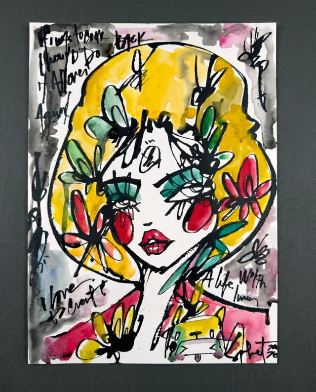 The come back 2026 Sabet 11" x 15" original