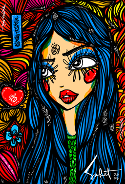 YUME 2026 Sabet 12" x 18" Giclée