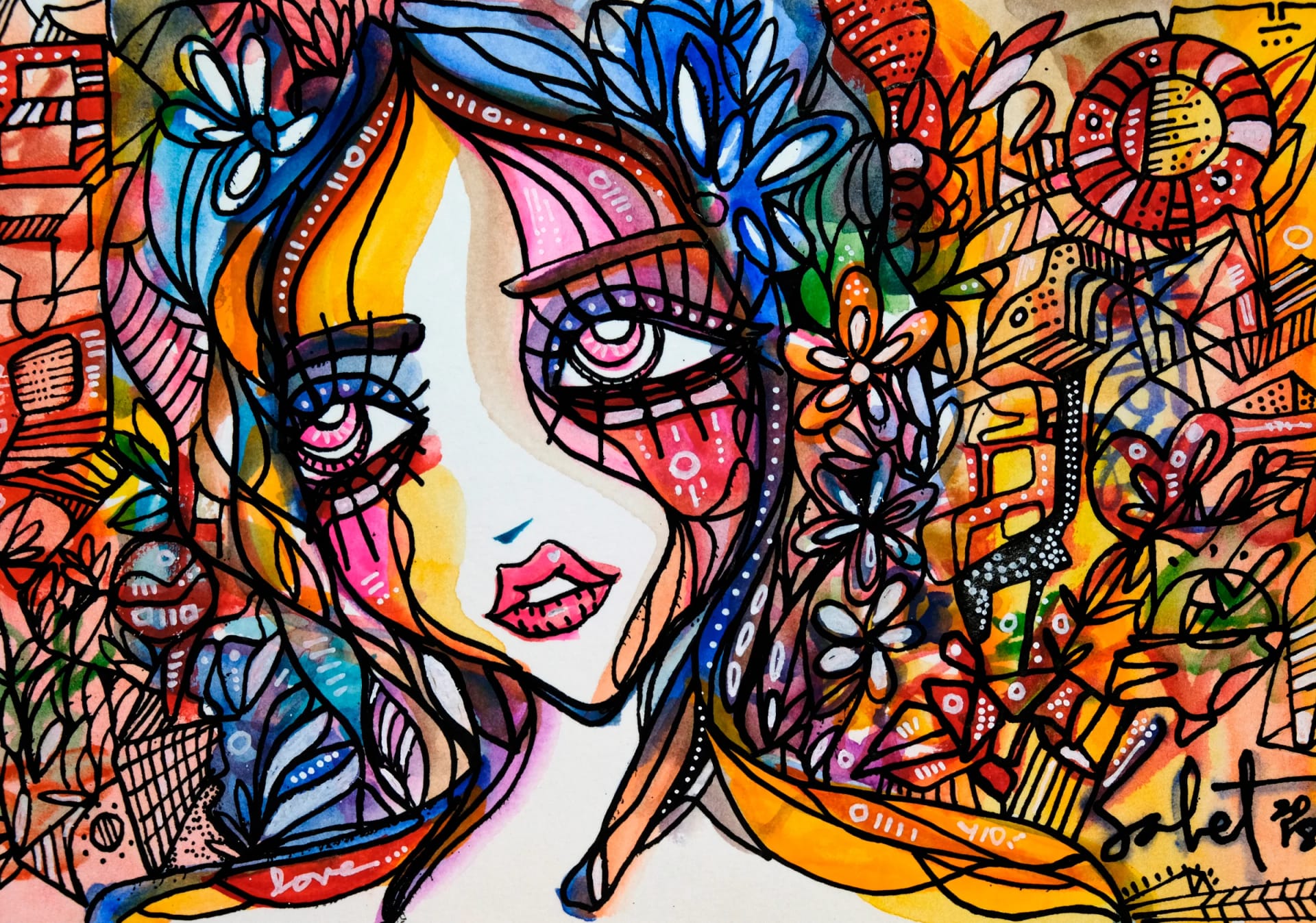 Vgate 2026 Sabet 18" x 12" Giclée