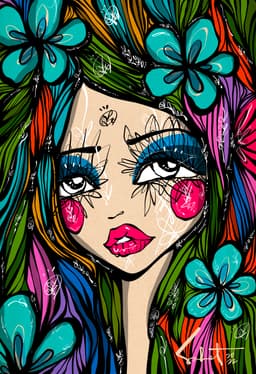 Ocean Eyes 2022 Sabet Signed Print