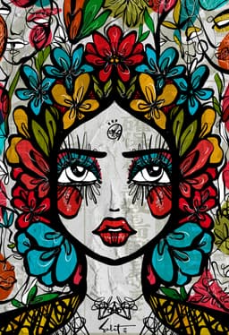 Kiku Love 2021 Sabet 13" x 19" Signed Print