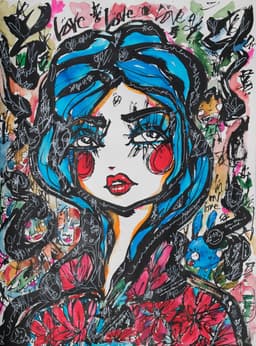 Blue Wonder 2026 Sabet Signed Print Edition of 10 13" x 19"