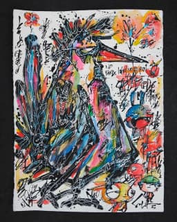Dodo Love 2026. Sabet original 22" by 30"