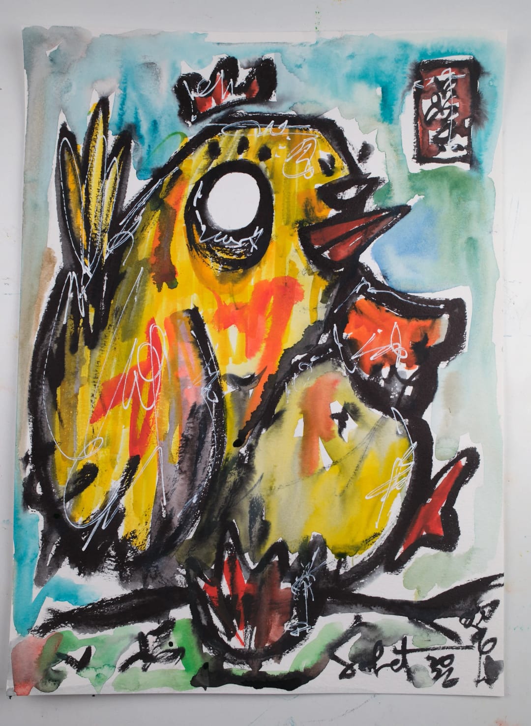 Dodo Golden 2026 Sabet 11" x 15" Original