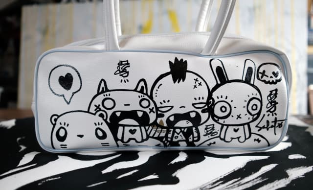 White Lily Adidas Originals x Sabet Bag