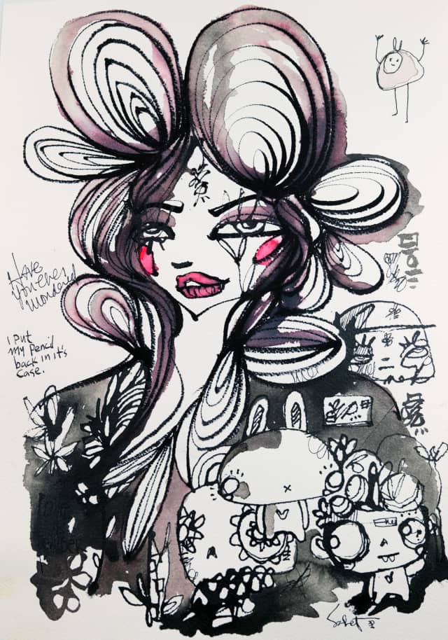Wondered 2026 Sabet | Kokoro Collection Signed Print