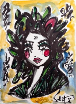 Earth 2026 Sabet Original 11" x 15"
