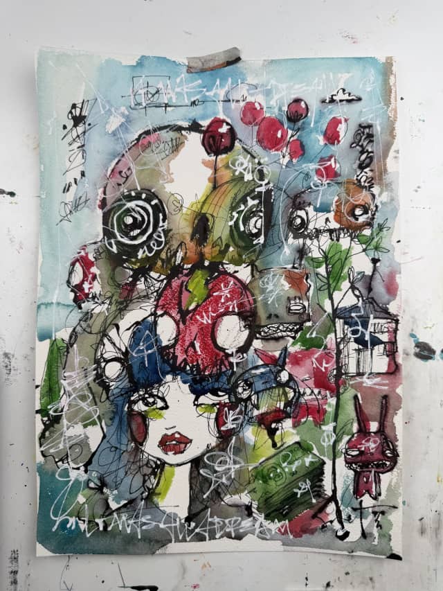 It was all a dream 2026 Sabet Original 11" x 14"