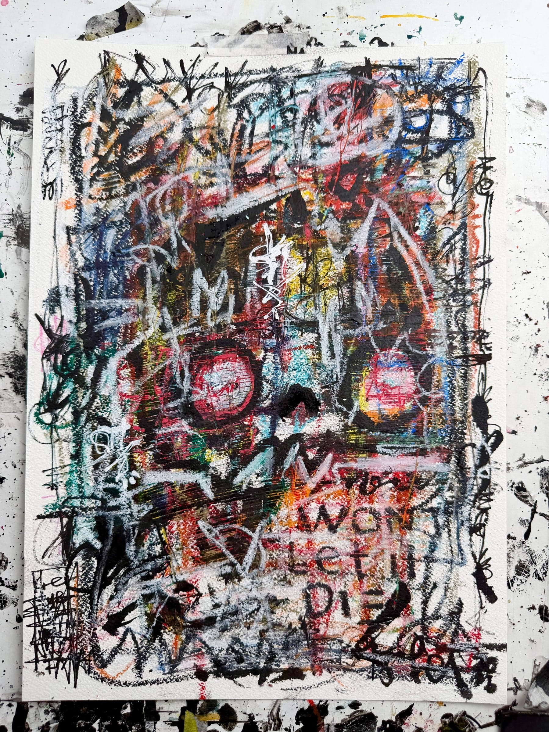 Don't Let It Die 2026 Sabet 10" x 14" Original — banner
