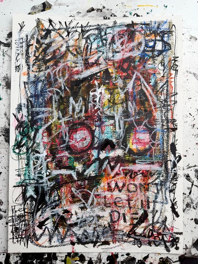 Don't Let It Die 2026 Sabet 10" x 14" Original