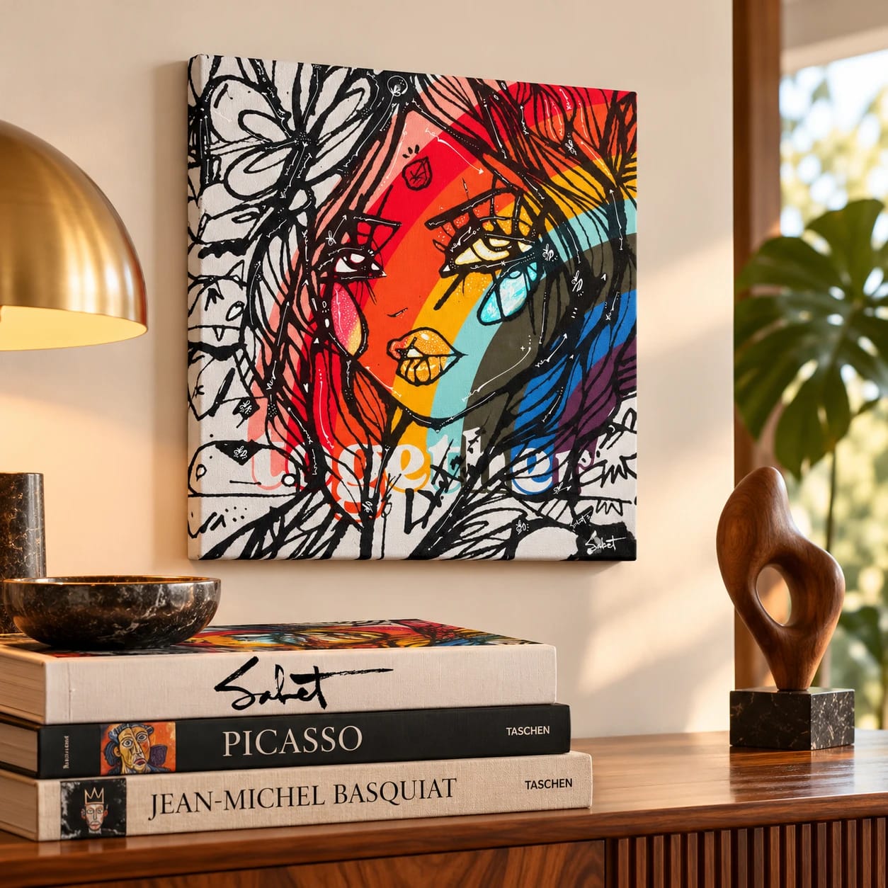 Rainbow Bright 2026 Sabet 12" x 12" Gallery Canvas · Timed Edition — banner
