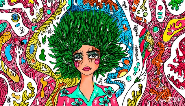 Lovenature 2026 Sabet 12" x 18" Giclée