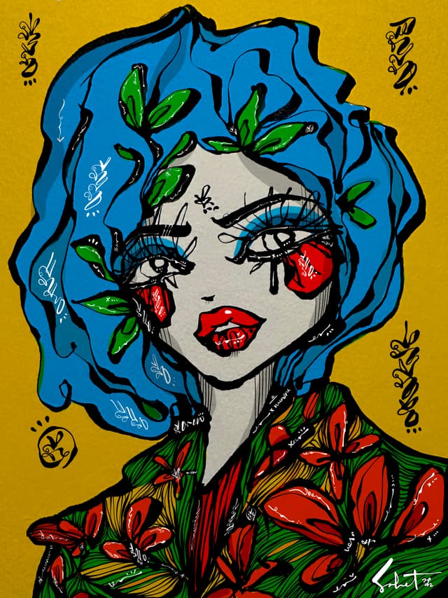 Bliss 2026 Sabet 12" x 18" Gallery Canvas