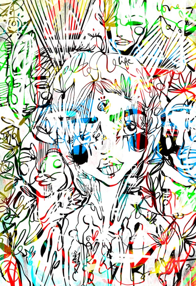 Clear Hearts 2026 Sabet 20" x 30" Gallery Canvas