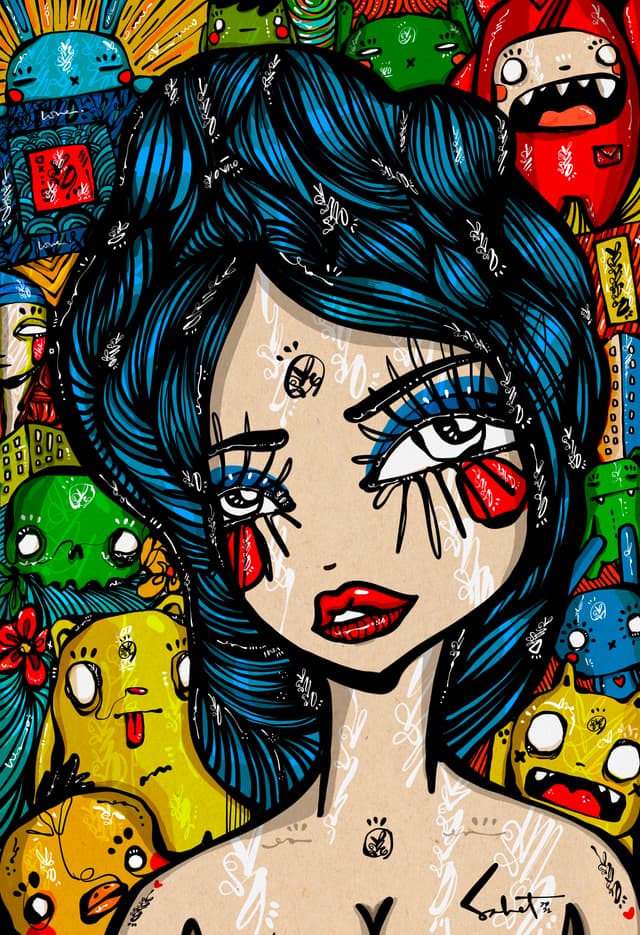 Narita Express 2026 Sabet 12" x 18" Giclée