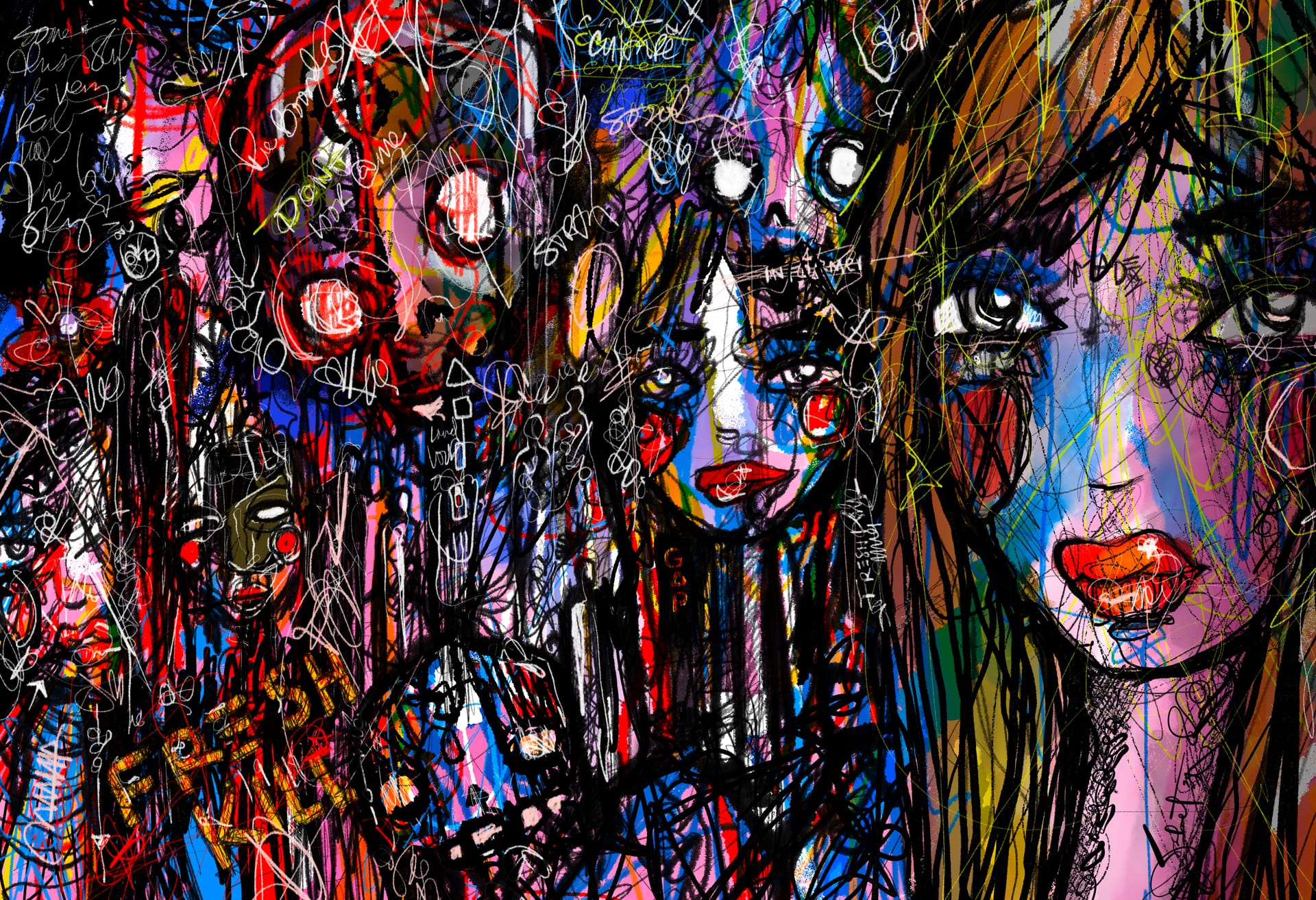 Organized Chaos 2026 Sabet 12" x 18" Giclée