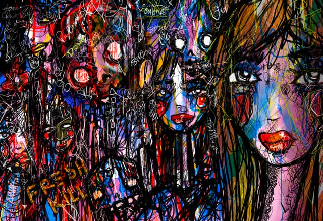Organized Chaos 2026 Sabet 12" x 18" Giclée