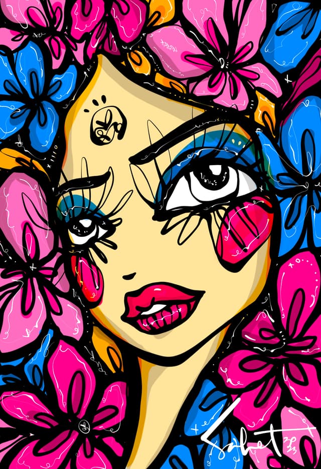 Perfect 2026 Sabet 12" x 18" Giclée