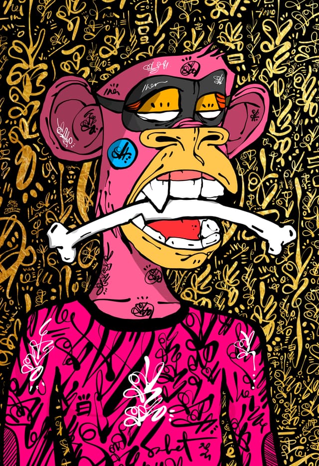Primal Pink 2026 Sabet 12" x 18" Giclée