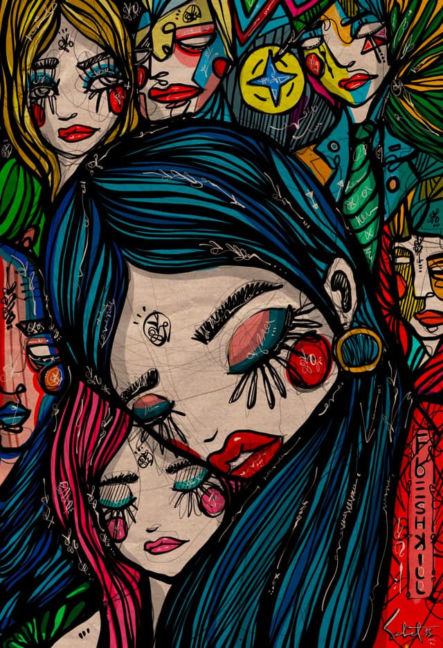 Safer Here 2026 Sabet 12" x 18" Giclée