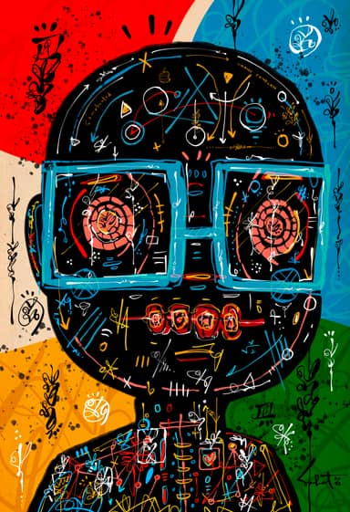 Source One 4 2026 Sabet 12" x 18" Giclée