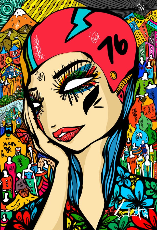 Super76 2026 Sabet 20" x 30" Gallery Canvas