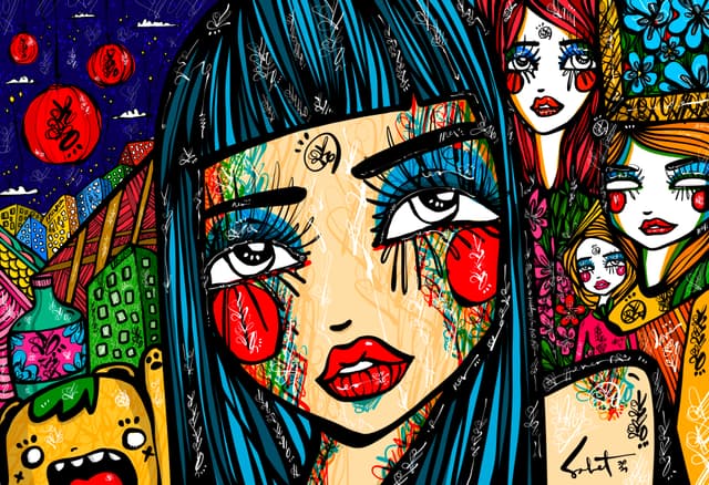 Superstar Tokyo 2026 Sabet 12" x 18" Giclée