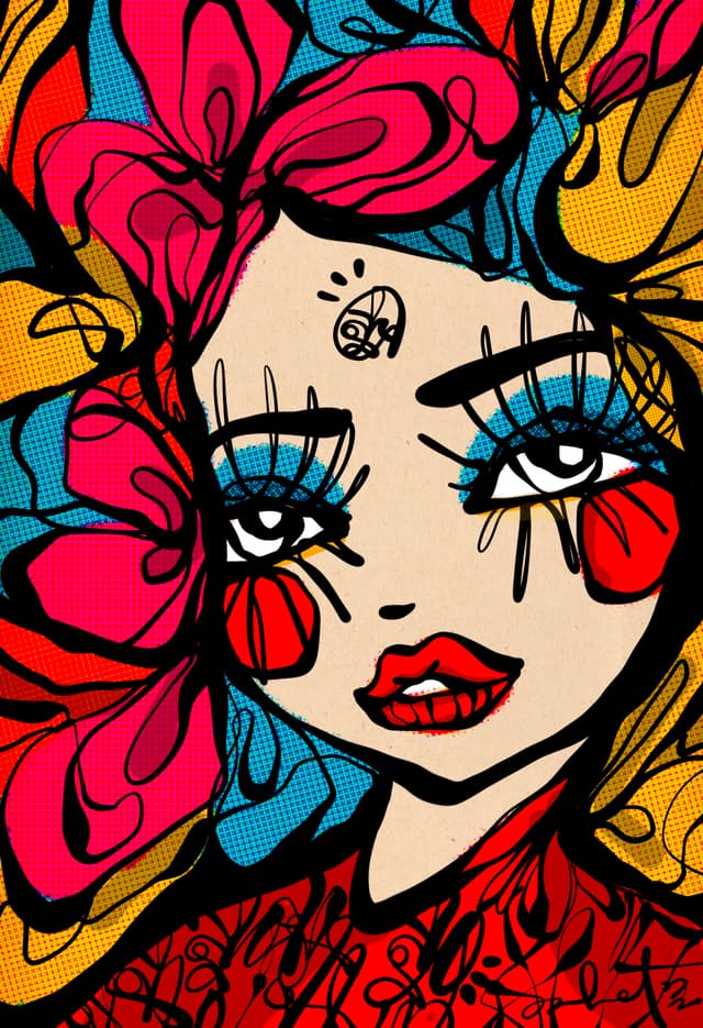Wild Child 2026 Sabet 12" x 18" Giclée