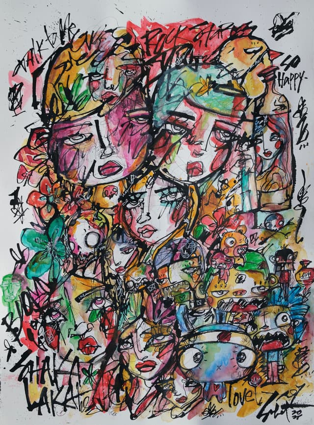 Talk To Me 2026 Sabet 12" x 18" Giclée