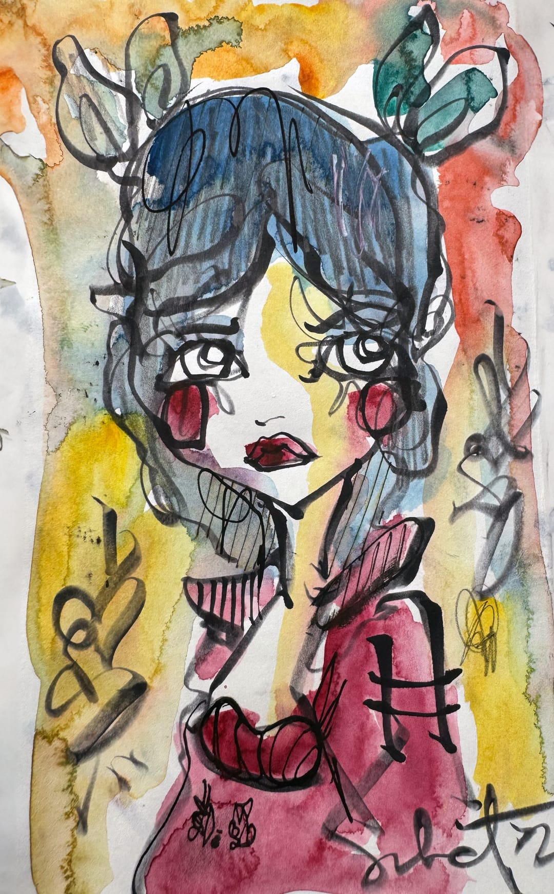 Amara 2026 Sabet 11" x 17" Giclée