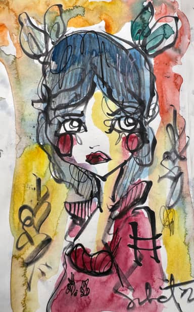 Amara 2026 Sabet 11" x 17" Giclée