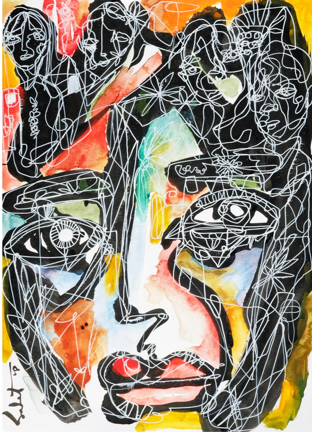 Search And Create 2026 Sabet 12" x 18" Giclée