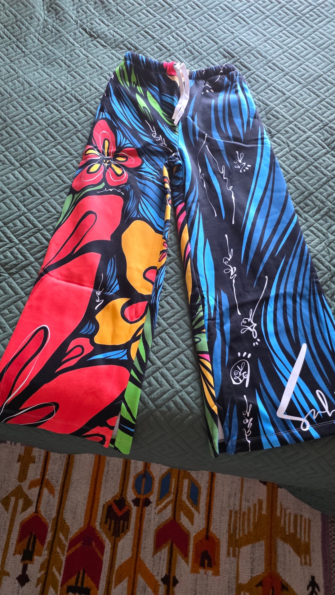 Flora Love Wide Leg Joggers