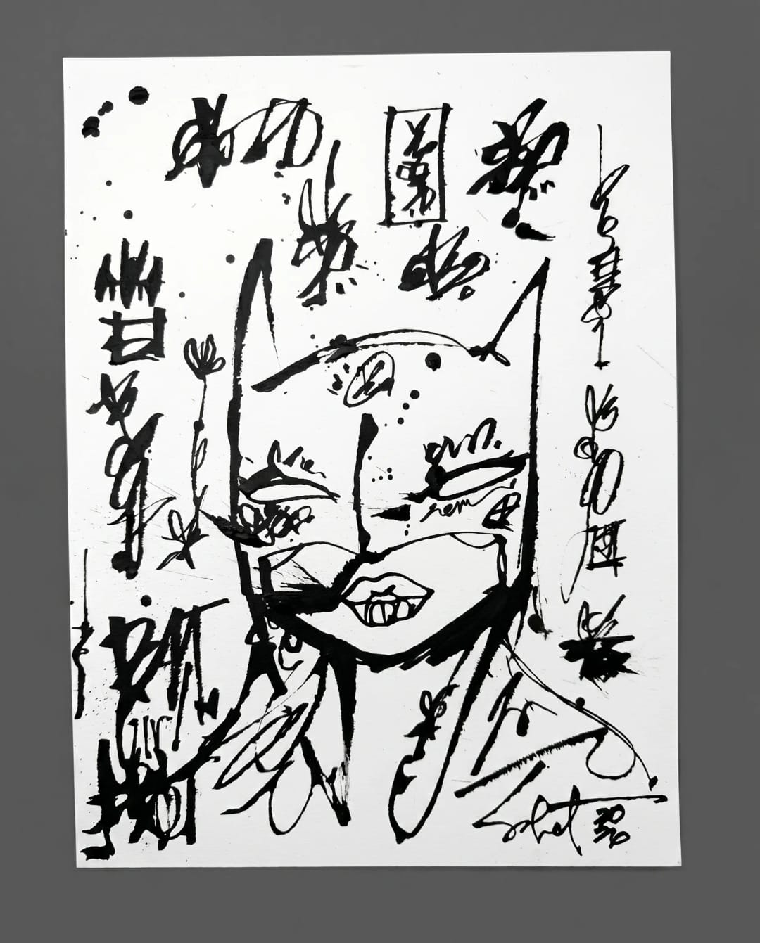 Batgirl 2026 Sabet 11" x 15" original
